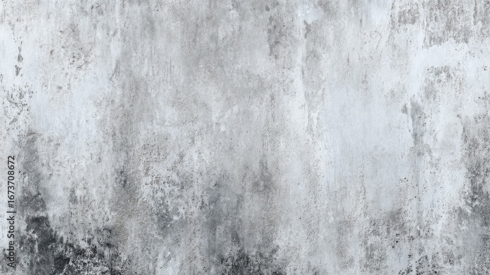 Obraz premium Textured gray cement wall surface. AI image