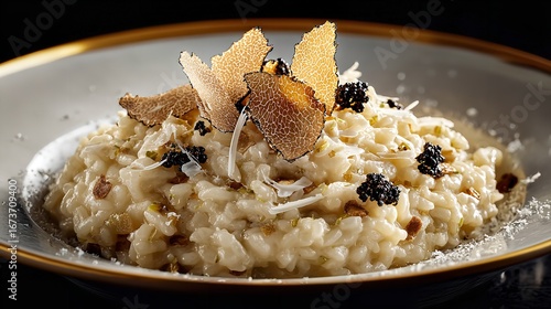 Luxury Risotto Recipe: Creamy Risotto with Truffle and Caviar