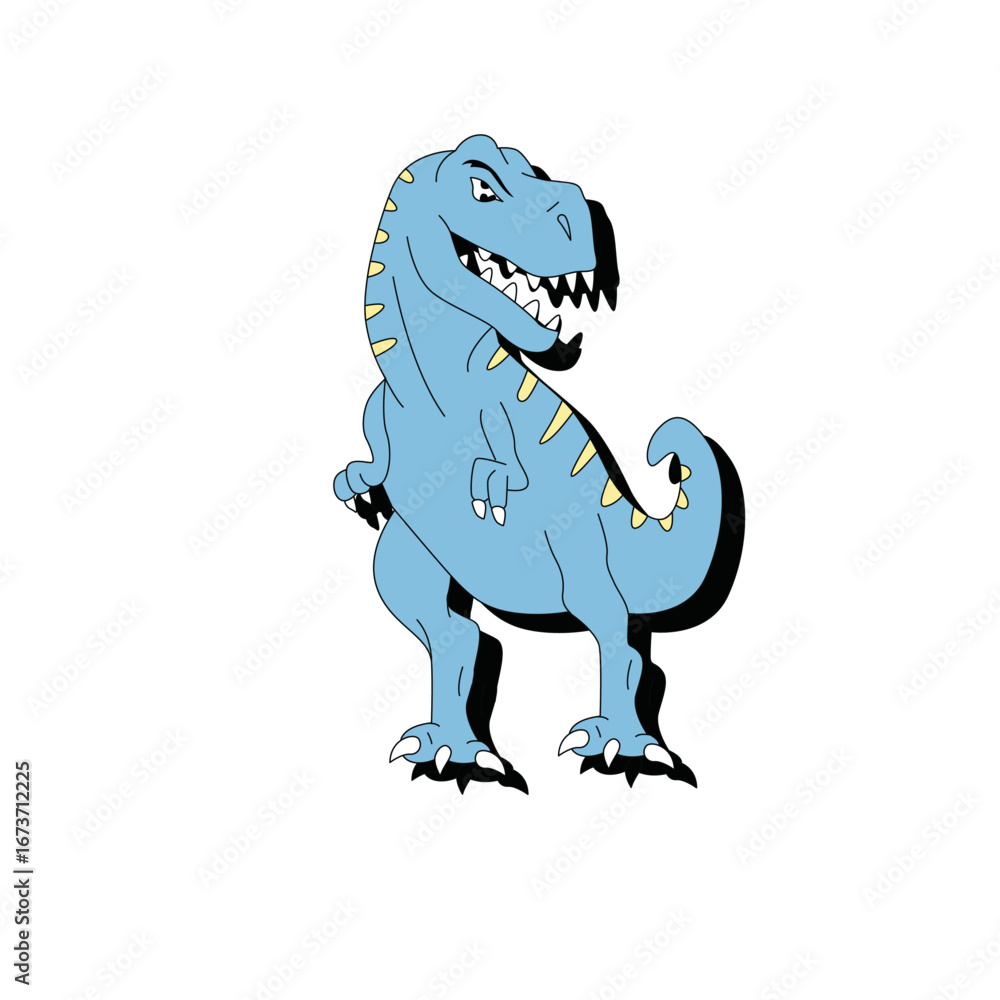 Naklejka premium dinosaurus little friend 1.eps
