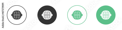 Website icon for design and web.