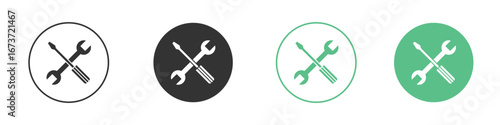 Repair icon for design and web.