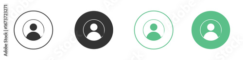 Login icon for design and web.