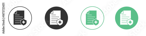 Insurance Claim icon for design and web.