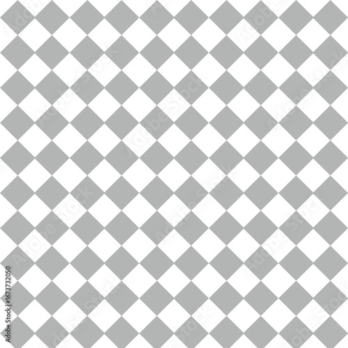 Seamless harlequin pattern with diamonds on a white background. Diamond checkerboard, chessboard seamless Repeat seamless pattern design for fabric printing or background. eps 10