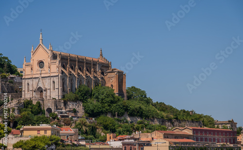 Obraz na plátně Gaeta, Latina, the Temple of San Francesco 2025.