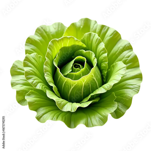 cabbage Isolated on transparent background