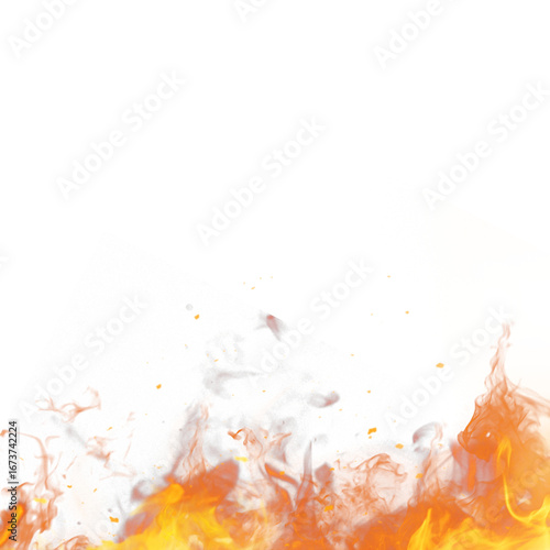 fire flames frame background