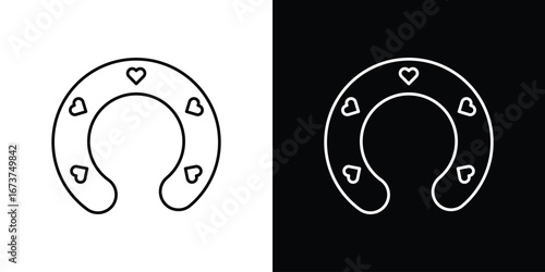 Baby orthopedic pillow icons. simple, stroke, black icons