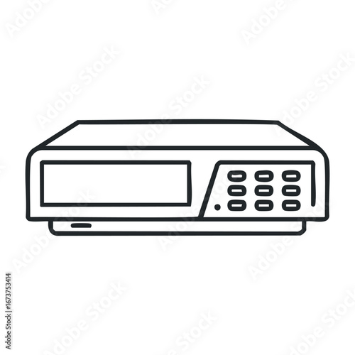 Exploring digital connectivity interactive guide to set-top boxes home infographic modern informative. Vector illustration