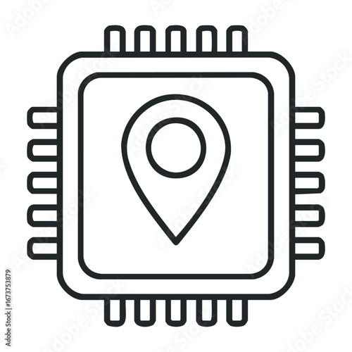 Innovative technology event featuring location tracking solutions tech expo urban environment expert insights. Vector illustration