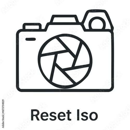 Photography settings adjustments studio graphic design digital environment close-up camera control techniques. Vector illustration