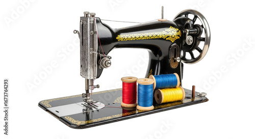 vintage sewing machine a timeless craft, threads of heritage, needles legacy