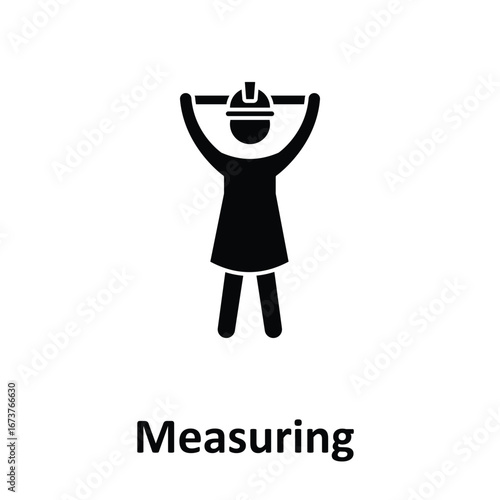 Measuring tool  Vector Icon which can easily modify or edit