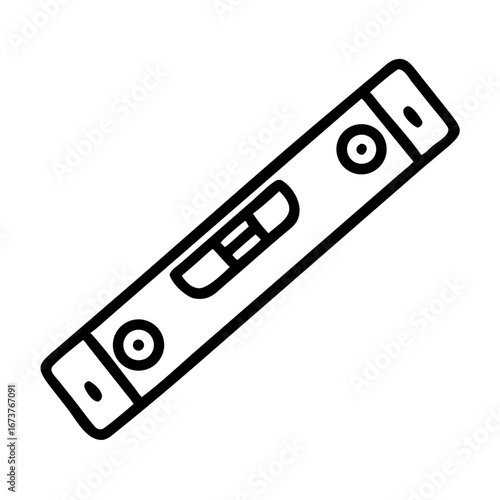 Home repair spirit level icon transparent background