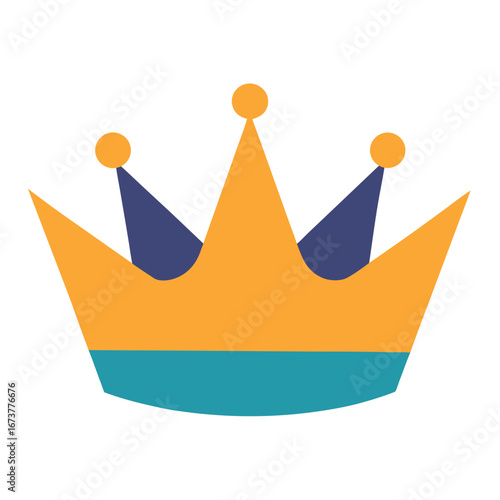 vector illustration of a crown