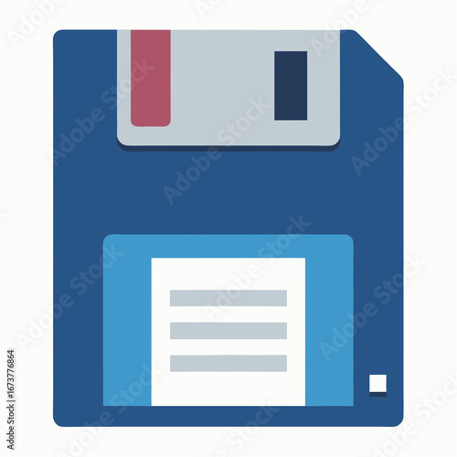 floppy disk icon vector