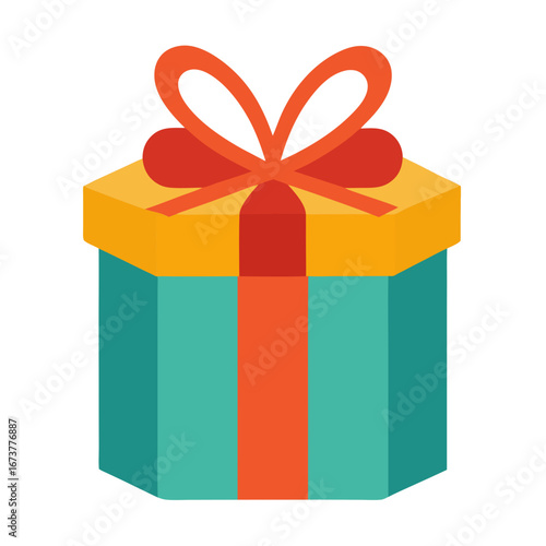 gift box isolated on white