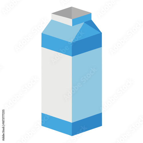 milk carton with milk