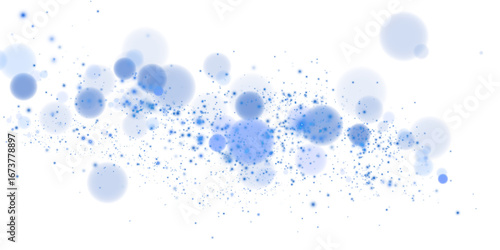 Wallpaper Mural Magical Stardust Sparkle PNG with Glowing Blue Particles, Shine, and Festive Light Effects on Transparent Background
 Torontodigital.ca