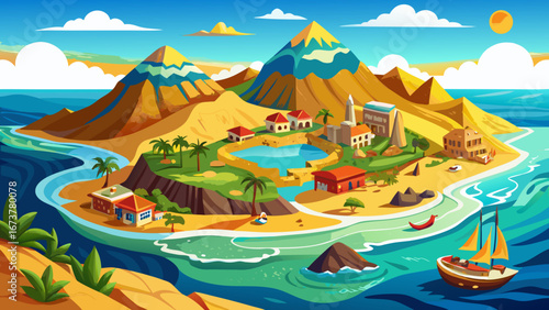 Sal Island in Cape Verde invites with contrast. Golden beaches frame turquoise waters, volcanic craters dot the landscape, and lively coastal towns radiate rhythm, music, and warm Atlantic breeze.