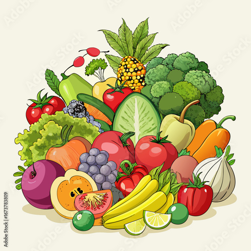 fruits and vegetables
