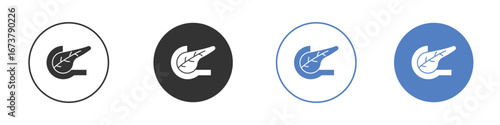pancreas icon simple minimalist Vector EPS