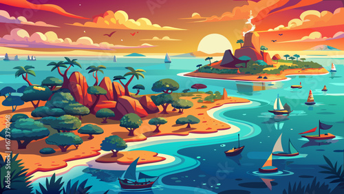Quirimbas Archipelago in Mozambique whispers serenity. Dozens of islands scatter across turquoise seas, mangrove forests nurture wildlife, and isolated beaches glow softly under fiery Indian Ocean sun
