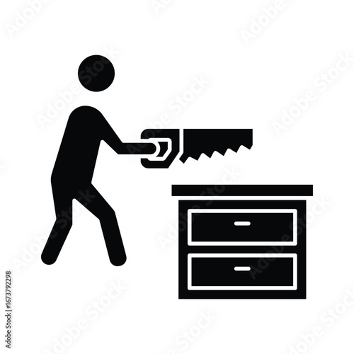 labour  Vector Icon which can easily modify or edit