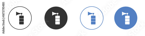Air horn icon simple minimalist Vector EPS