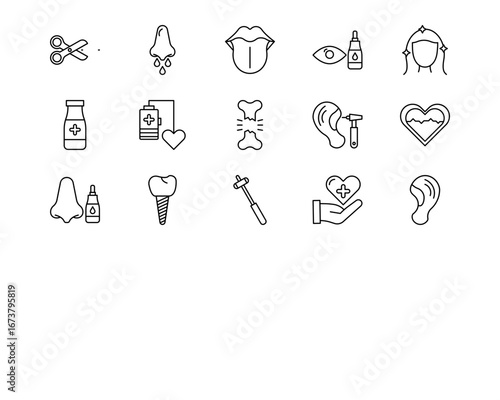 Medical Line Vector Icons