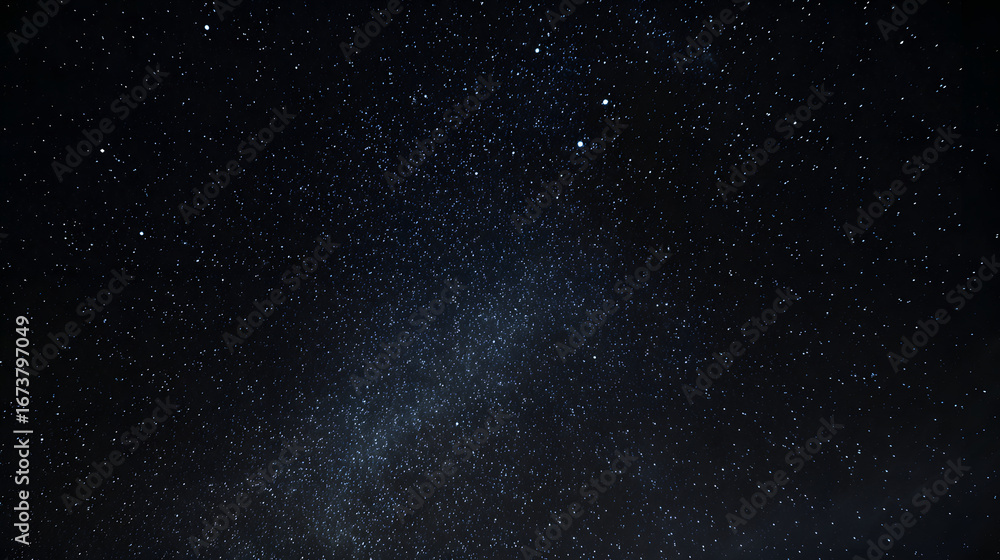 Obraz premium A blue, watercolor-style space background. Illustration