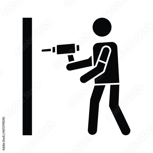 PrintCarpentry Vector Icon which can easily modify or edit