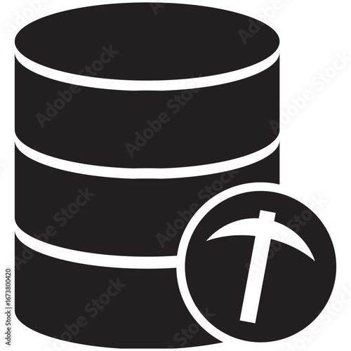 black oil barrel