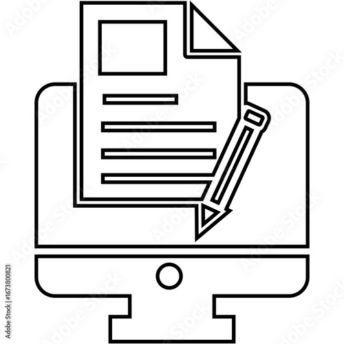 printer icon vector