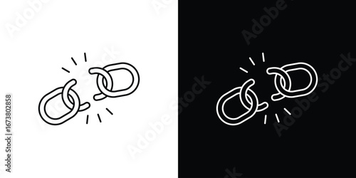 Weakness icon Clip Art design. Line icons