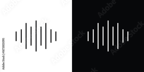 Voice icon Clip Art design. Line icons