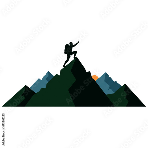 This vector symbolizes exploration and endurance, reflecting the soul of true adventurers.