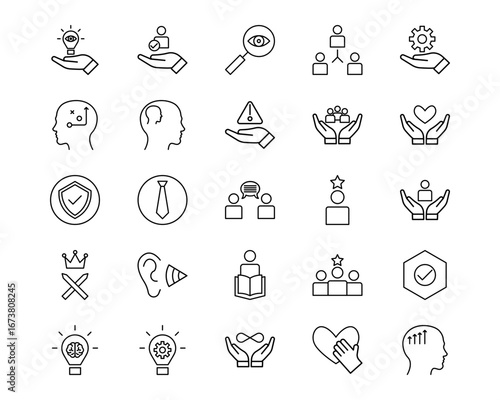 Leadership Vector Icons
