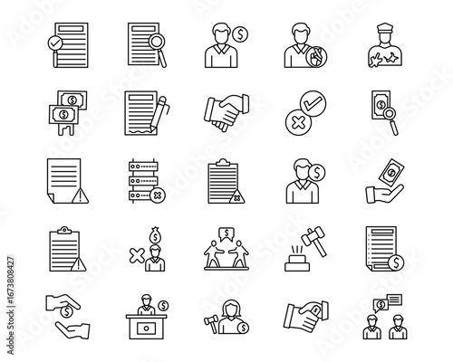 Corruption Vector Icons