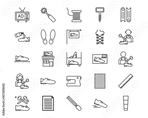 Shoemaker Vector Icons