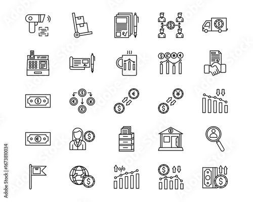 Trading Vector Icons