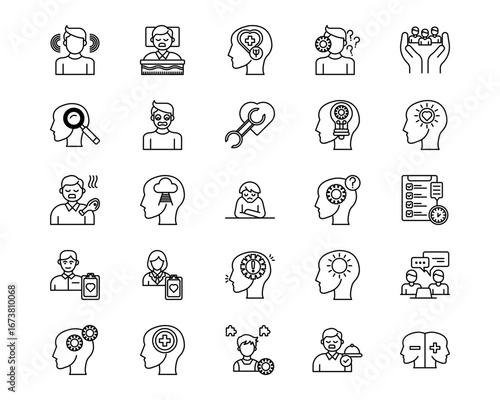 Psychology Vector Icons