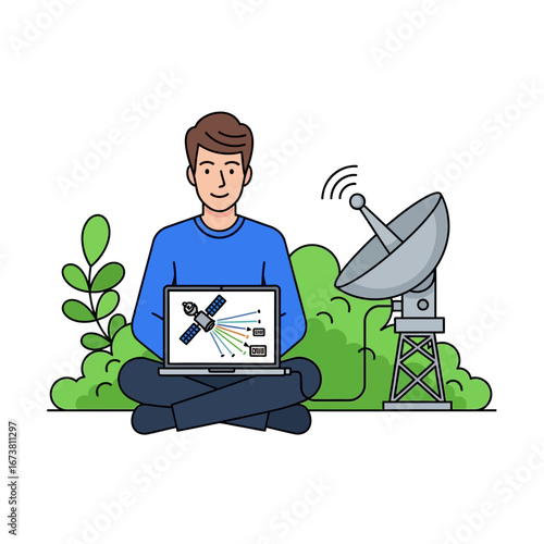 Satellite Technology and Connectivity A Man's Guide to Modern Communication