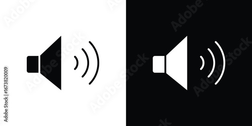 Volume icon graphic doodle designs collection