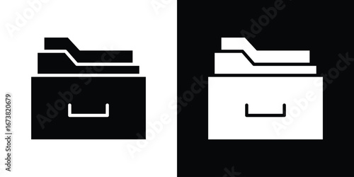 Store files icon graphic doodle designs collection