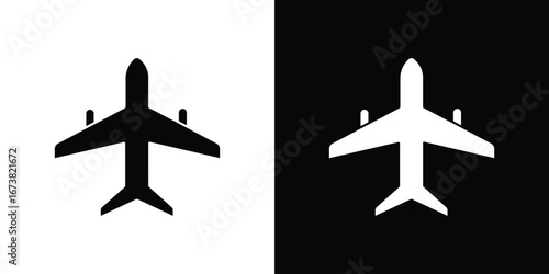 Plane icon graphic doodle designs collection