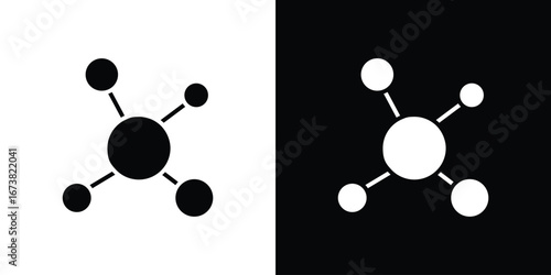 Particle icon graphic doodle designs collection