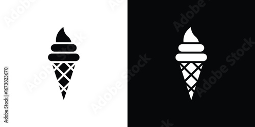 Ice cream icon graphic doodle designs collection
