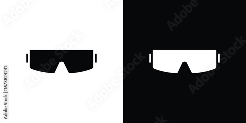 Goggles icon graphic doodle designs collection