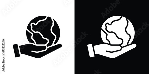 Environment icon graphic doodle designs collection